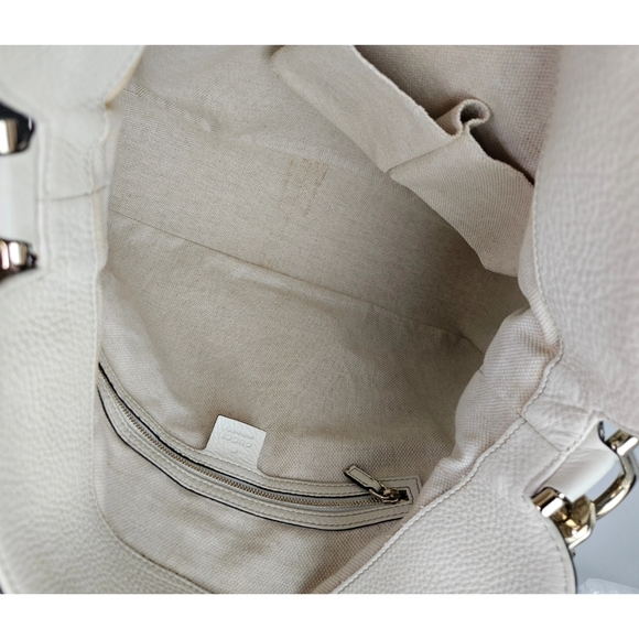 Authentic Gucci GG Pattern Bamboo Handbag #3882M - Picture 7 of 7